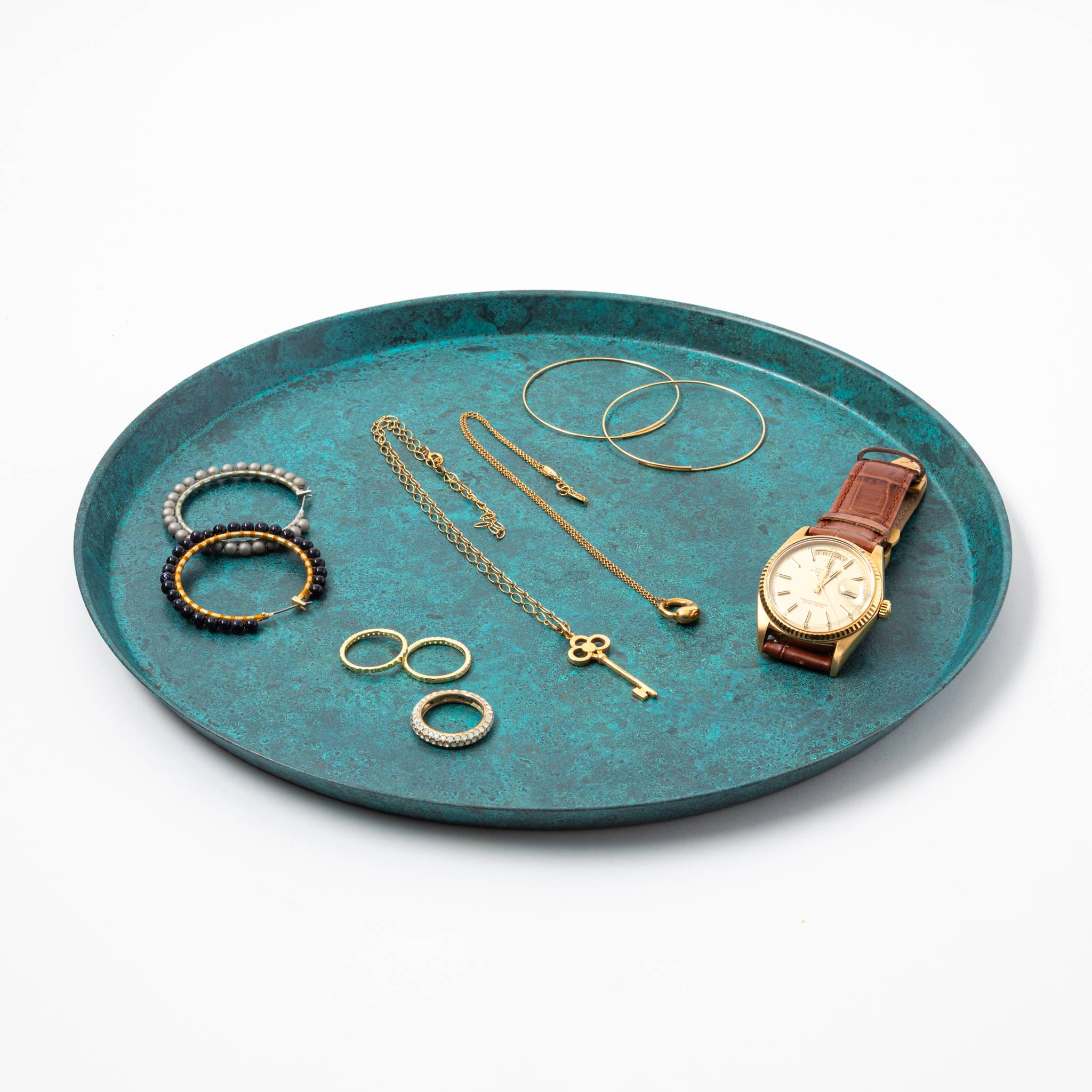 Copper Circle Tray - Image 3