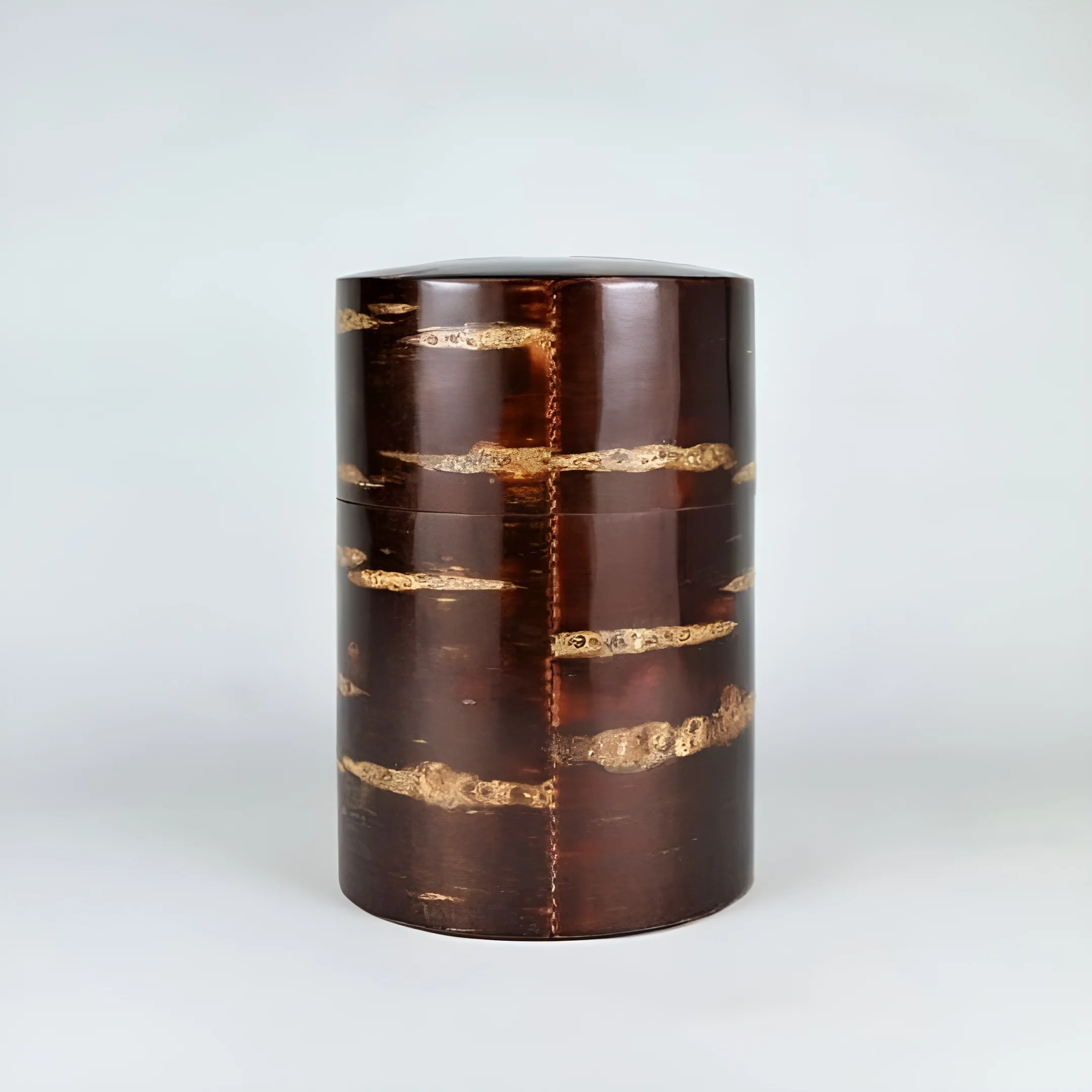 Scattered Flowers Cherry Bark Tea Canister - Image 3