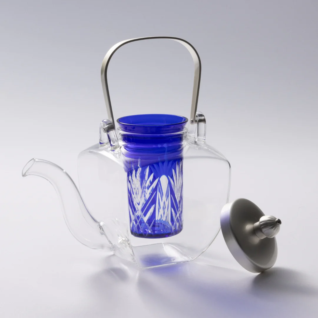 Edo Kiriko Chirori Sake Set - Image 6