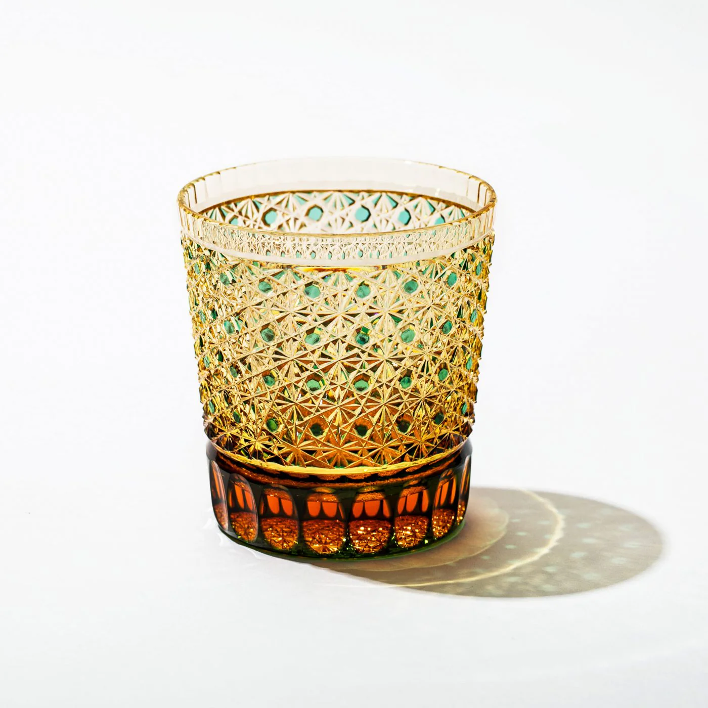 Edo Kiriko Kagome Whiskey Glass - Image 11