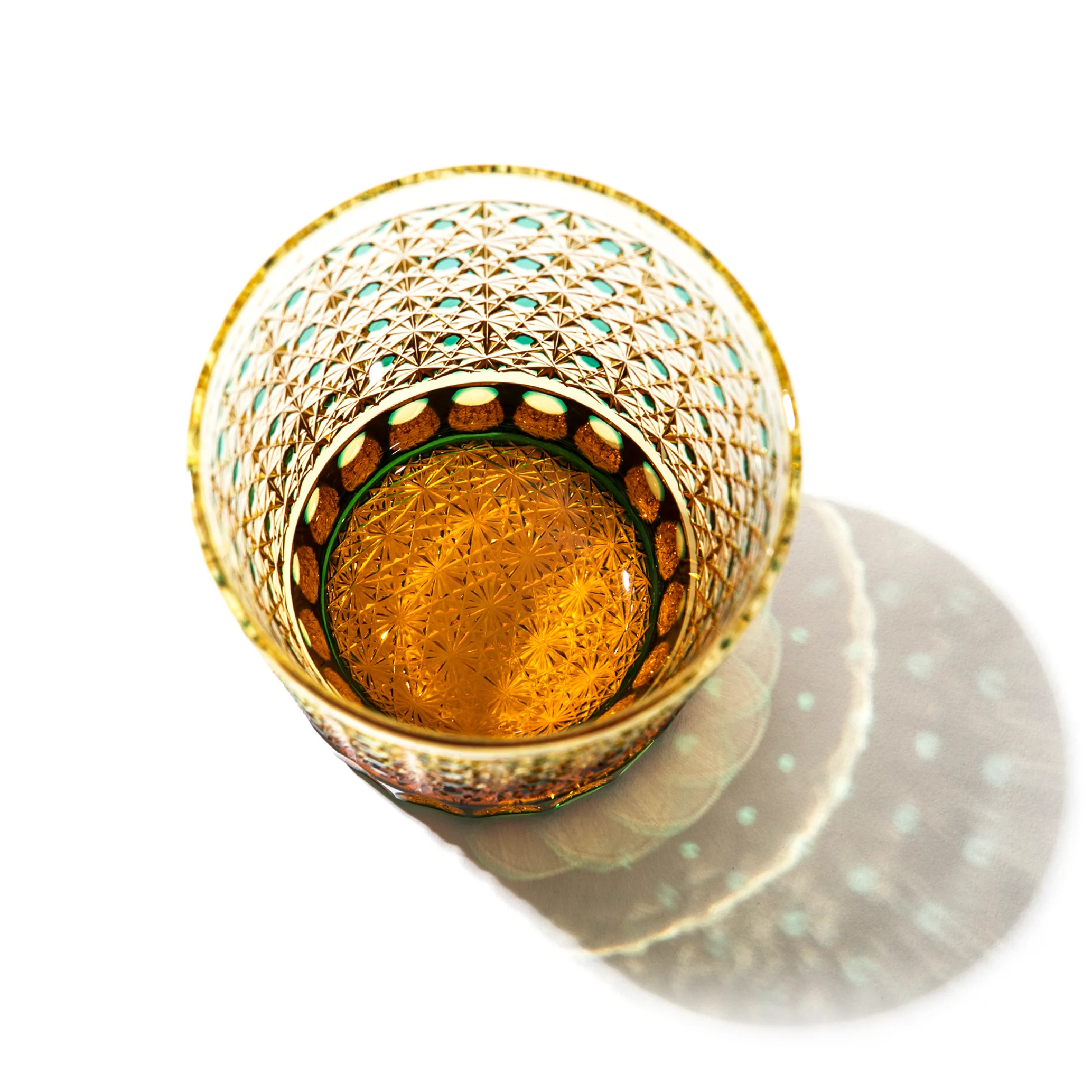 Edo Kiriko Kagome Whiskey Glass - Image 12