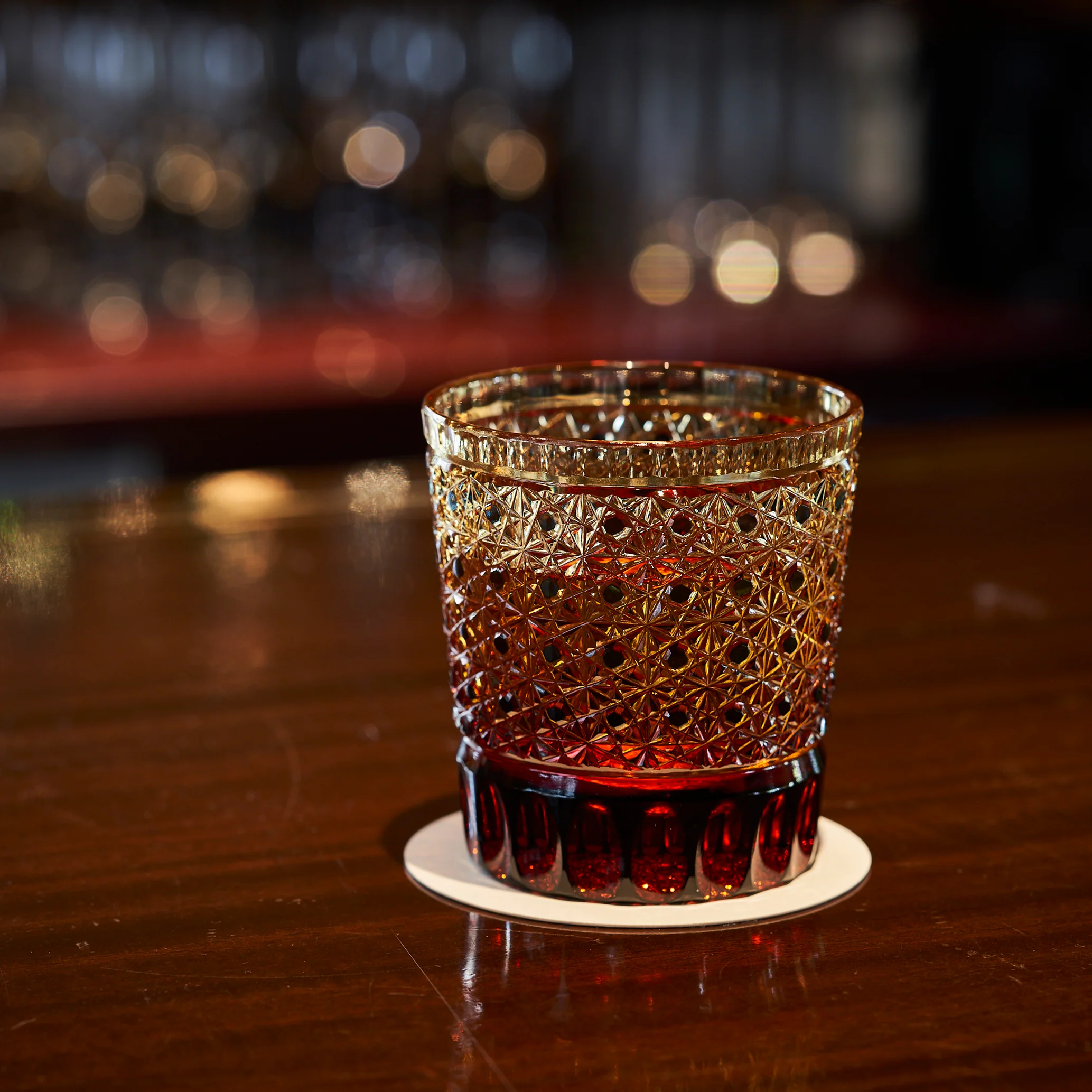 Edo Kiriko Kagome Whiskey Glass - Image 4