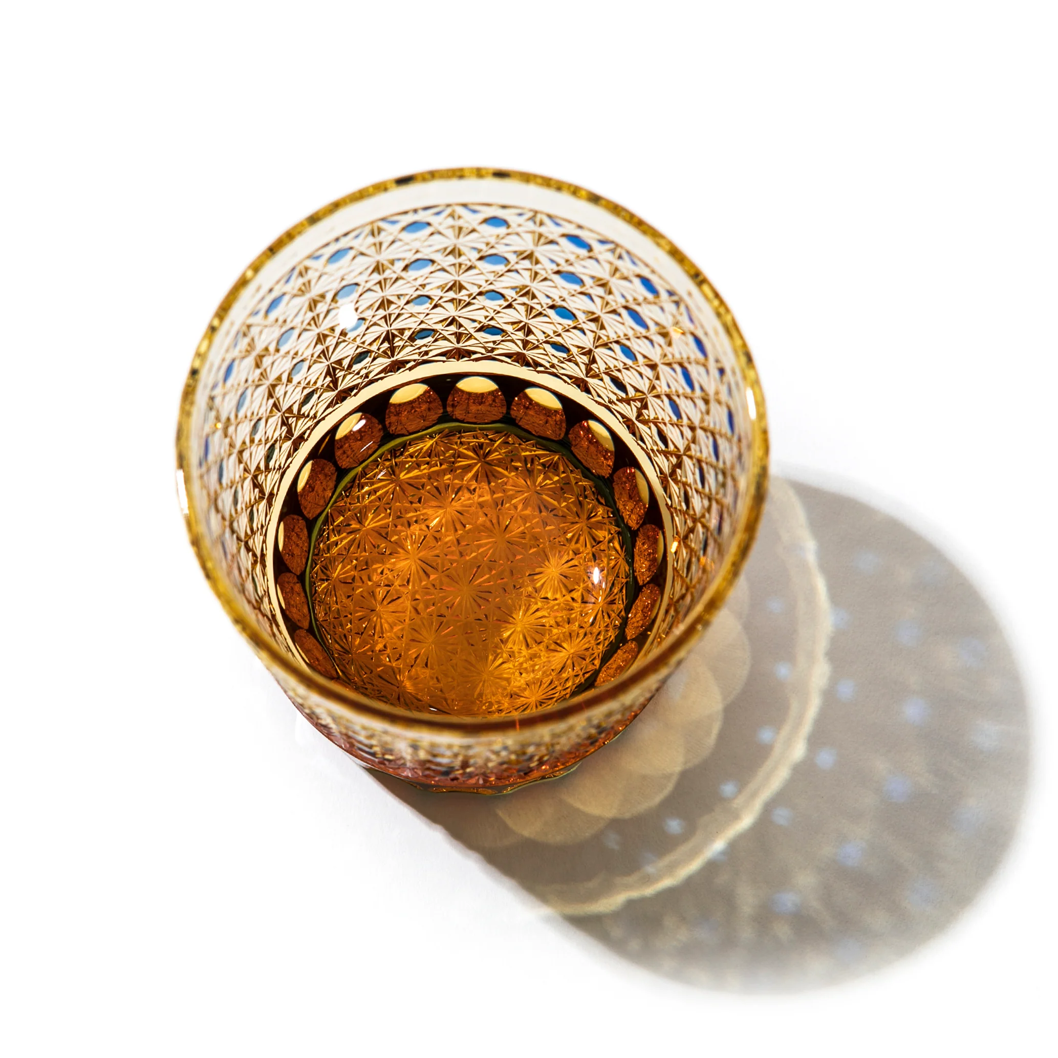 Edo Kiriko Kagome Whiskey Glass - Image 9