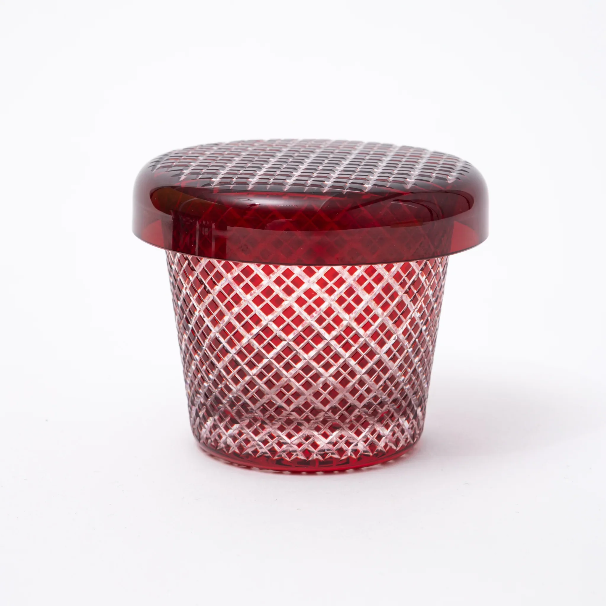 Edo Kiriko Lidded Glass - Image 4