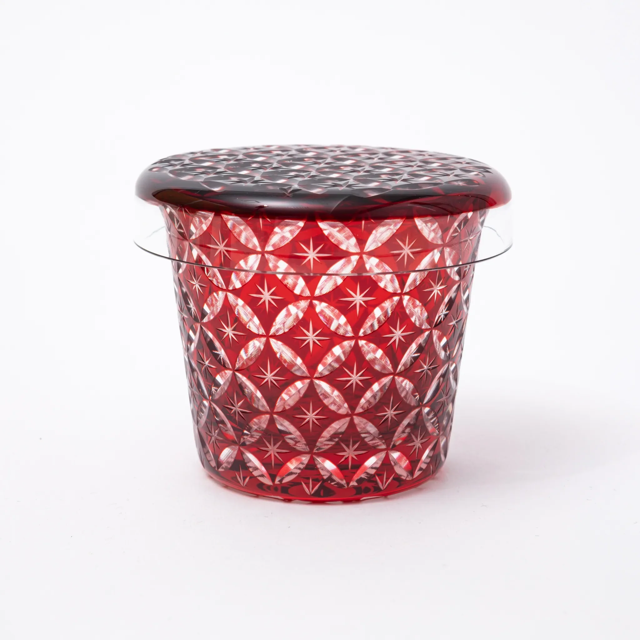 Edo Kiriko Lidded Glass - Image 6