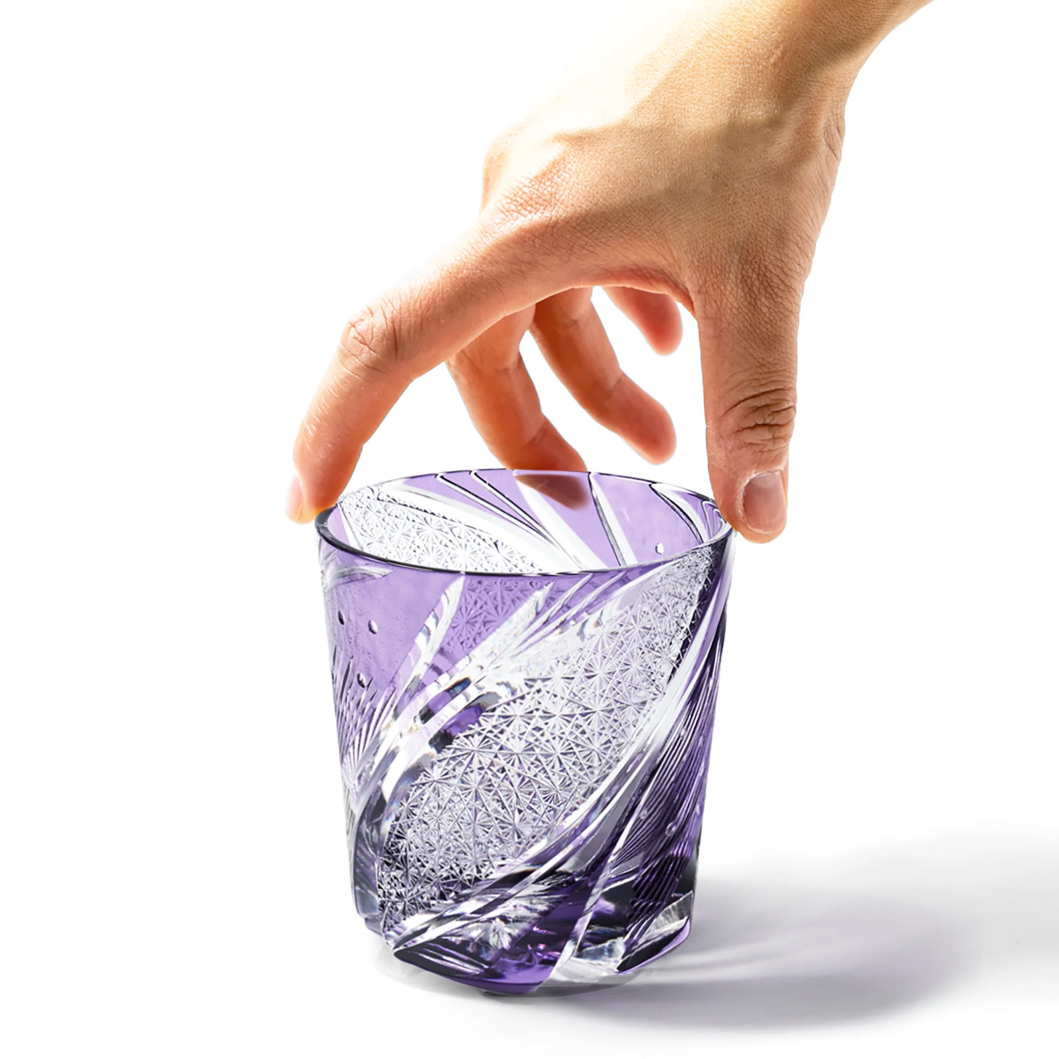 Edo Kiriko Meteor Whiskey Glass - Image 11