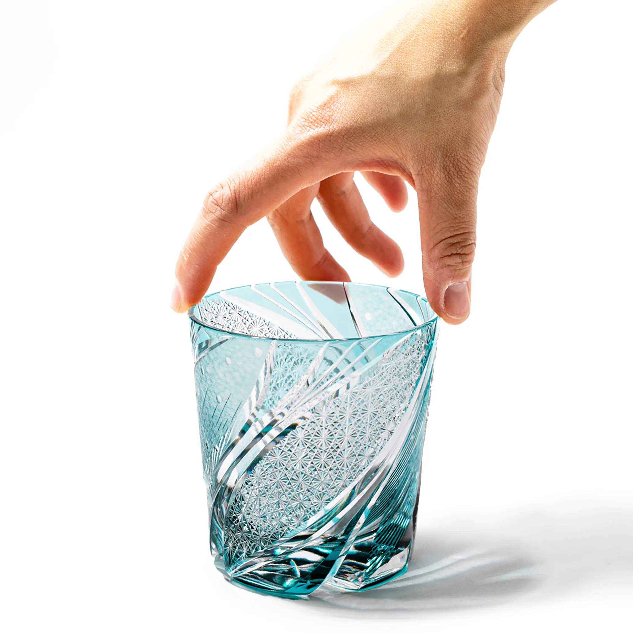 Edo Kiriko Meteor Whiskey Glass - Image 7
