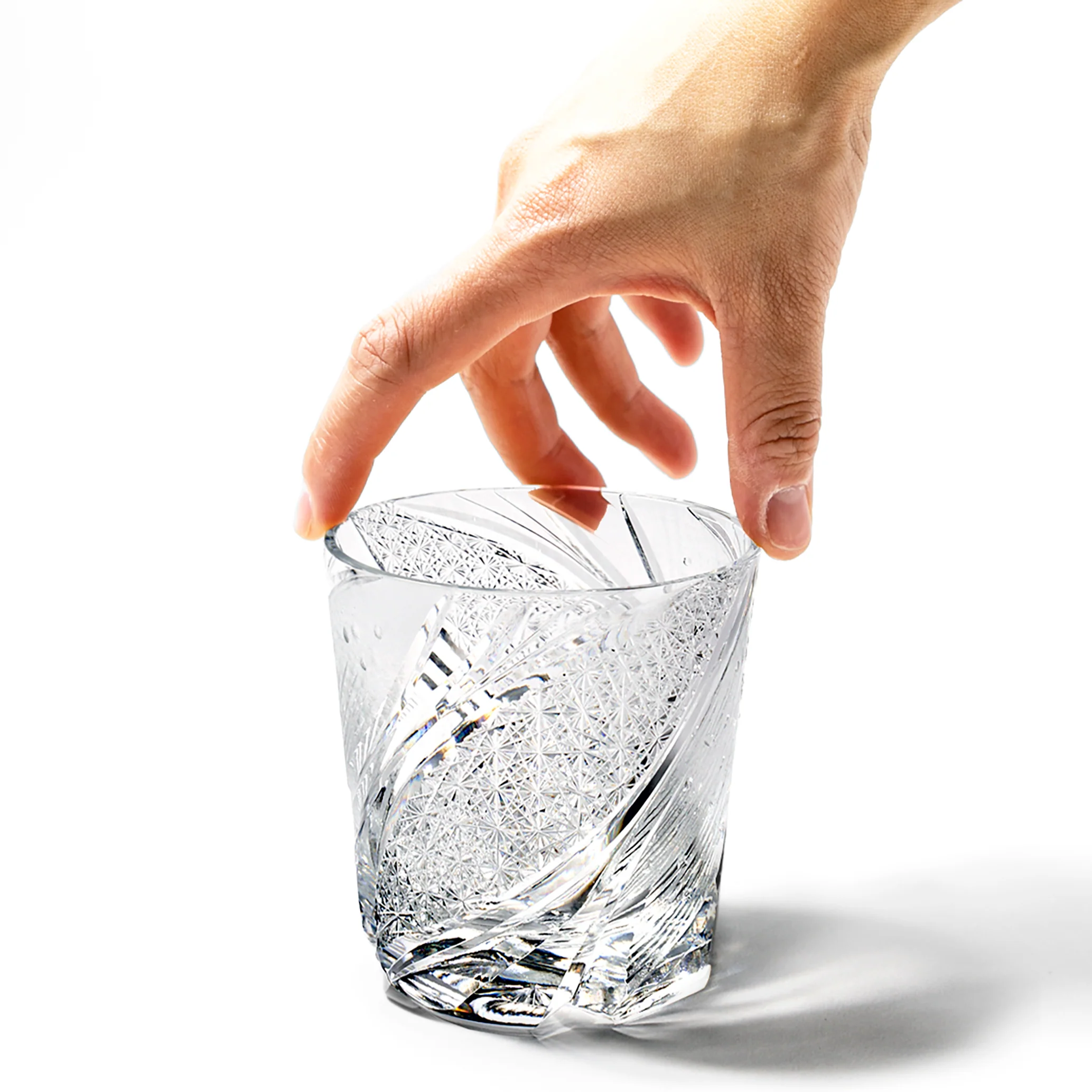 Edo Kiriko Meteor Whiskey Glass - Image 9