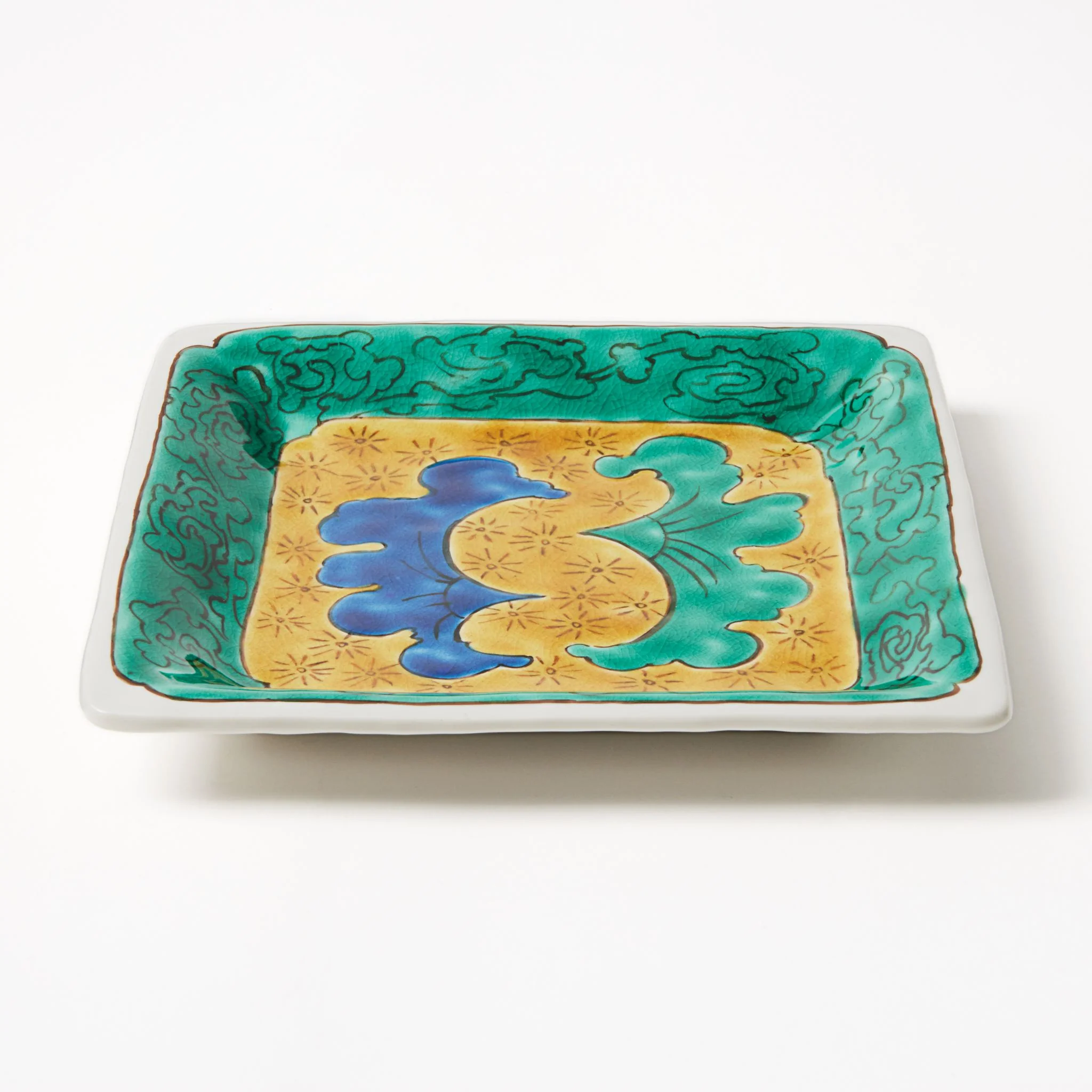 Ginko Patterned Square Plate - Image 3