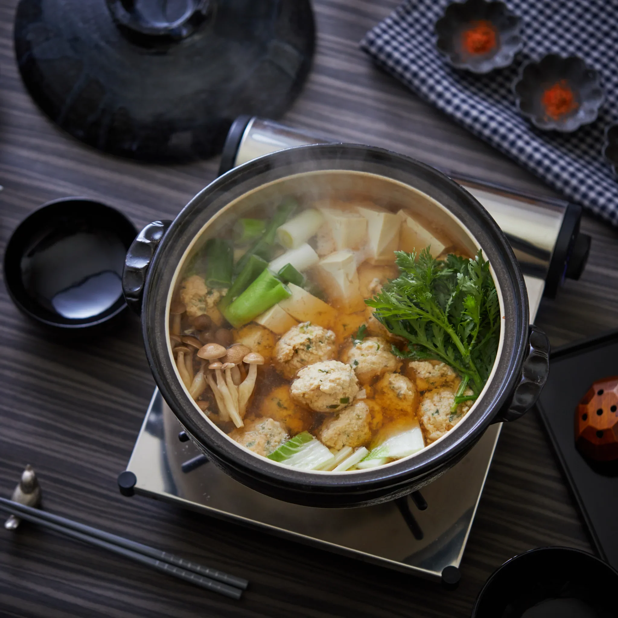 Ise Black Donabe Clay Pot (3-4 People) - Image 6