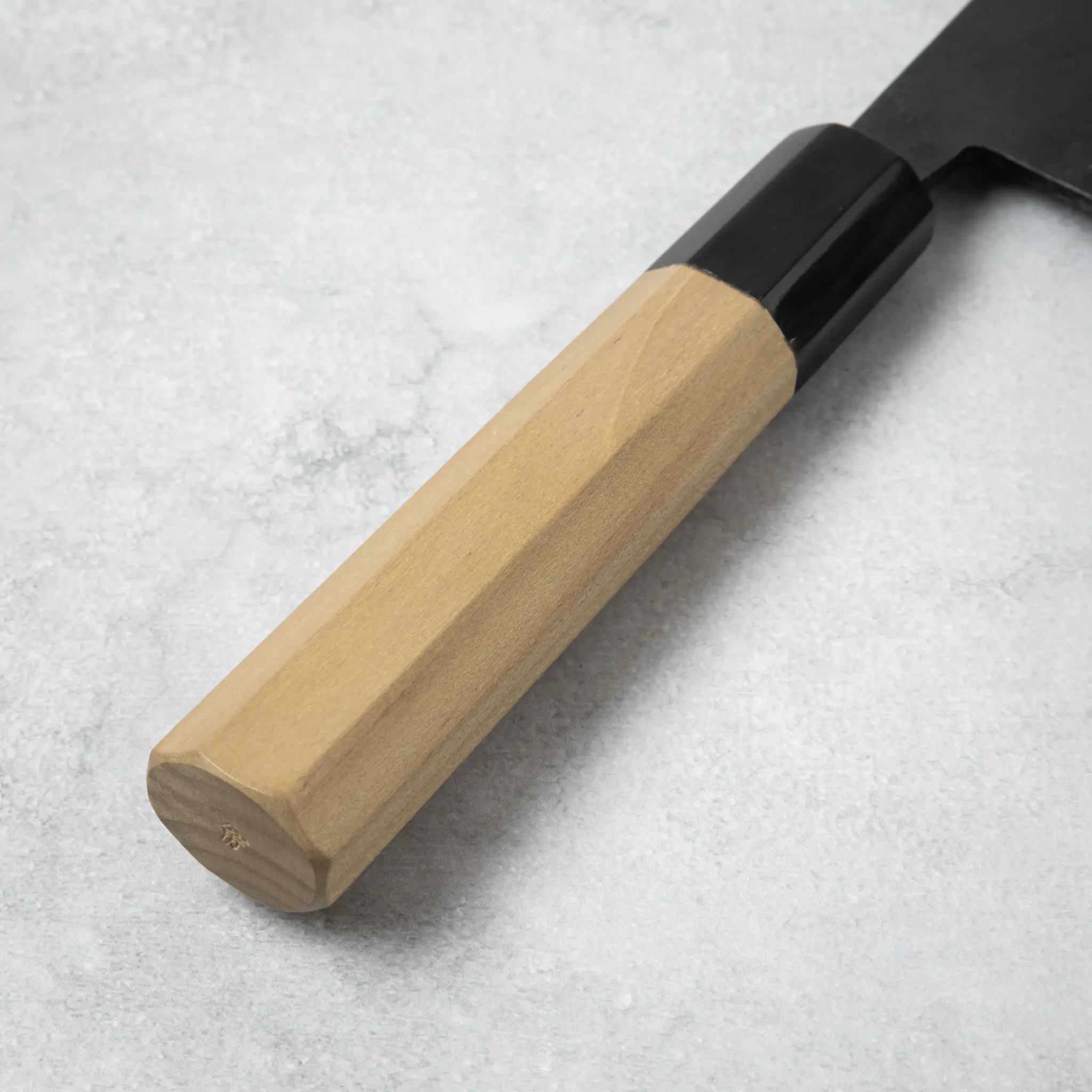 Ishizuchi Blue Steel No.2 Kiritsuke Knife Magnolia Handle - Image 4