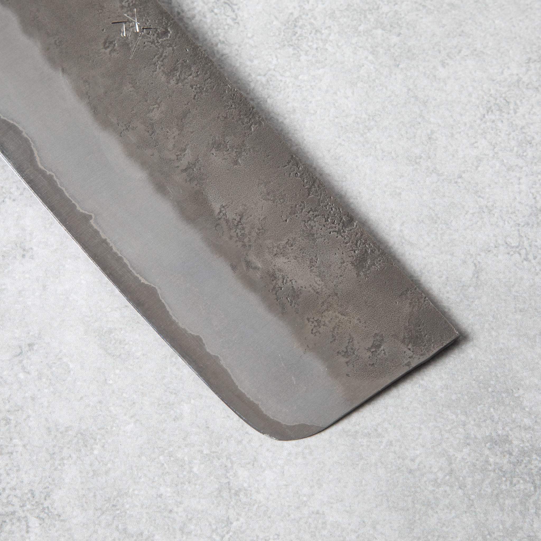 Ishizuchi Silver #3 Nashiji Nakiri Knife - Image 3
