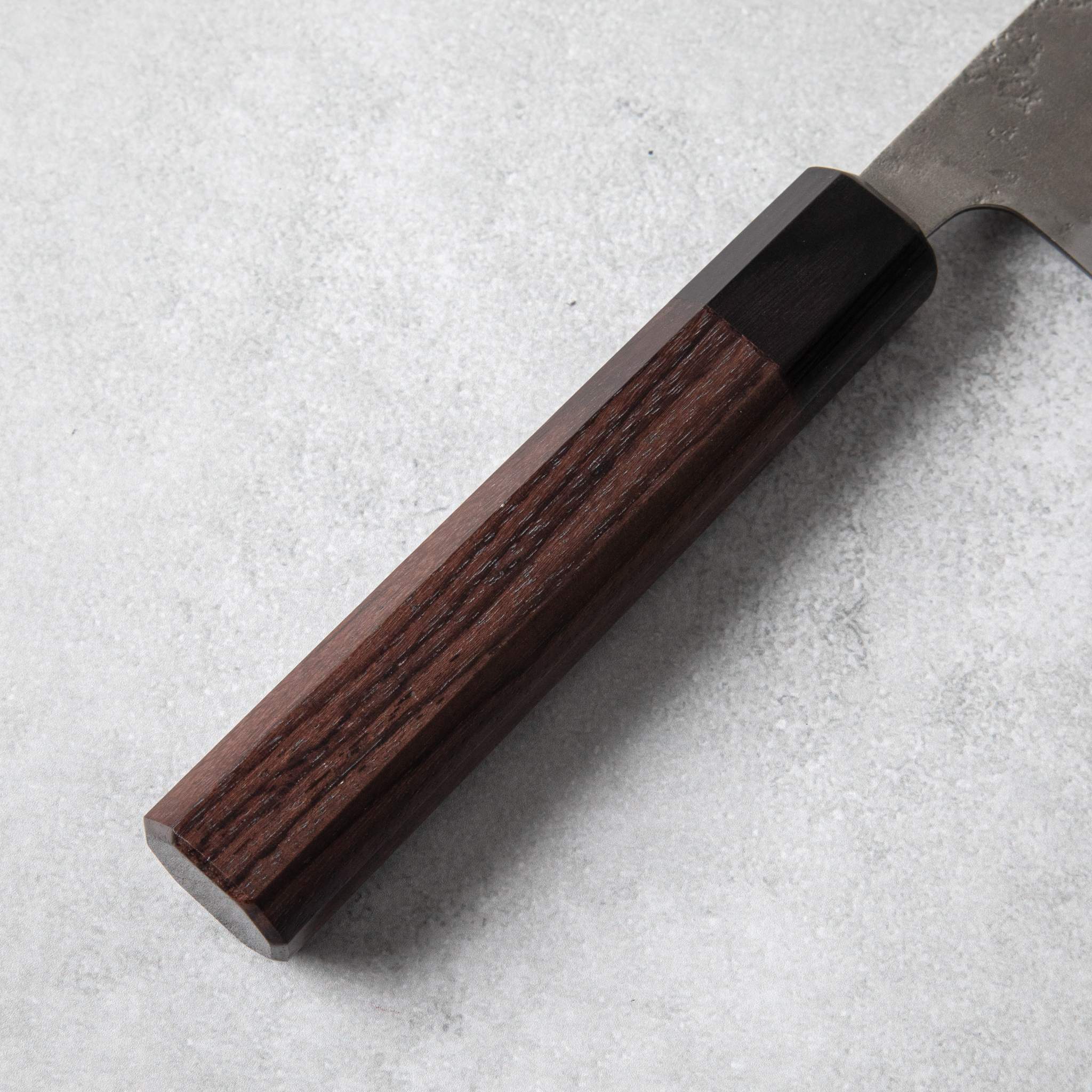 Ishizuchi Silver #3 Nashiji Nakiri Knife - Image 4