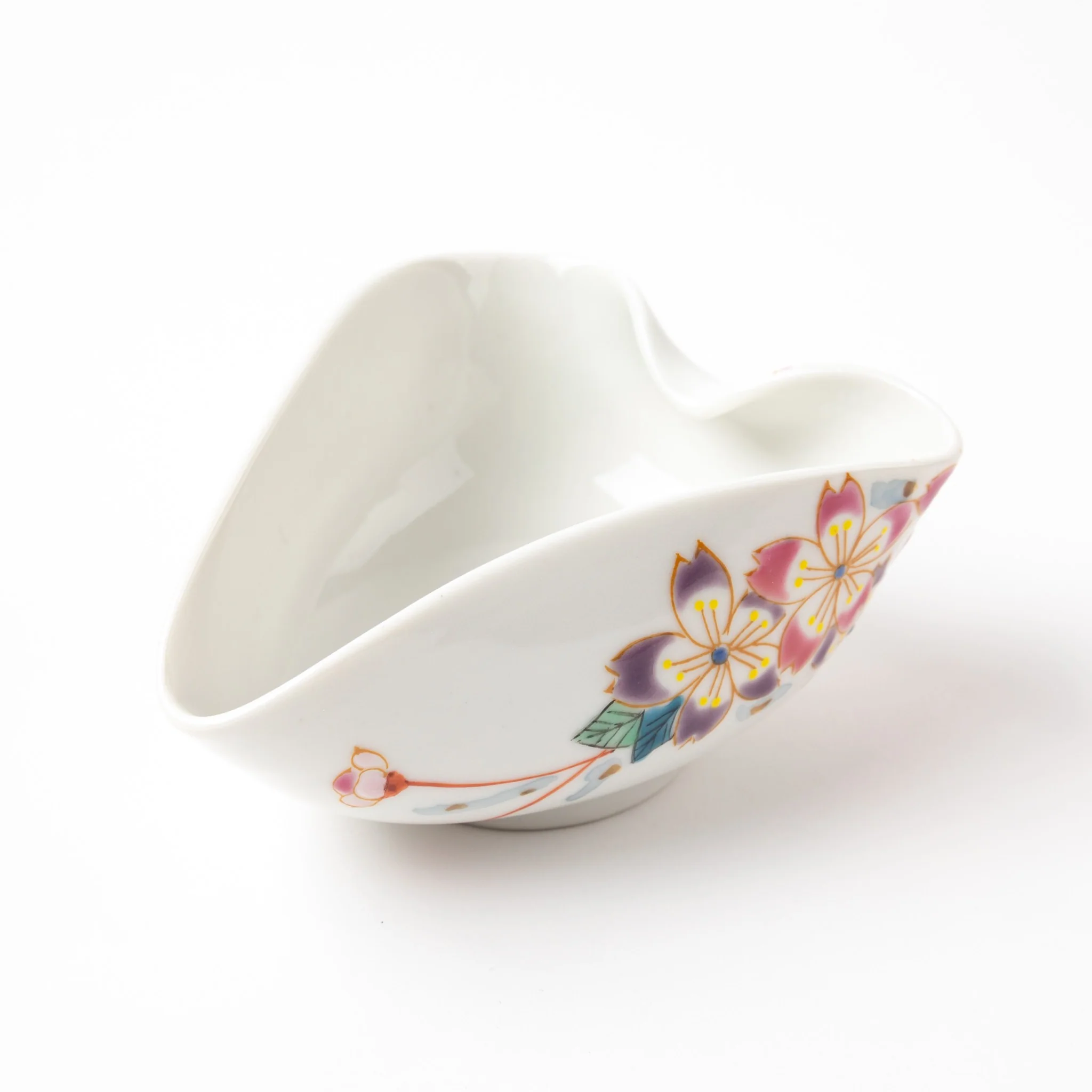 Kutani Japanese Sakura Tea Set by Taishi Kiln - Image 3