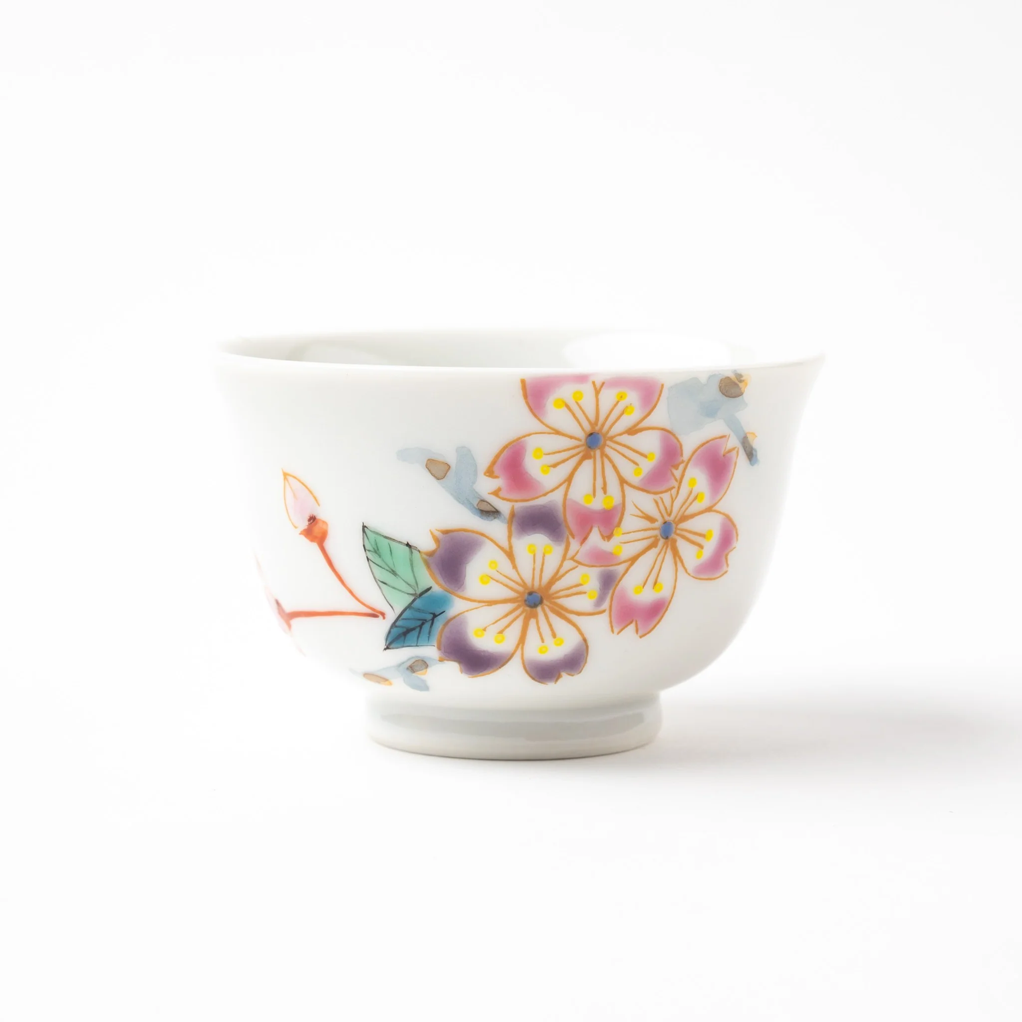 Kutani Japanese Sakura Tea Set by Taishi Kiln - Image 6