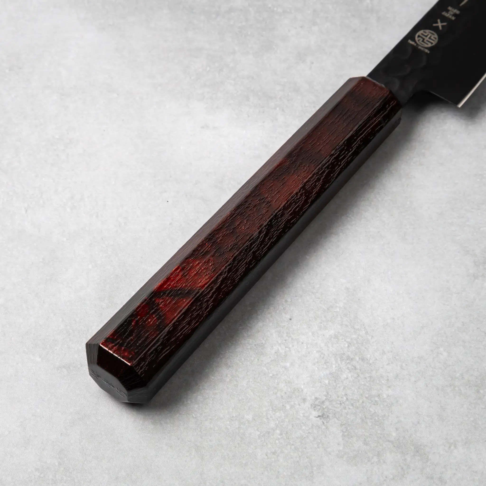 Sakai Takayuki Kurokage VG10 Petty Knife Burgundy Handle - Image 3