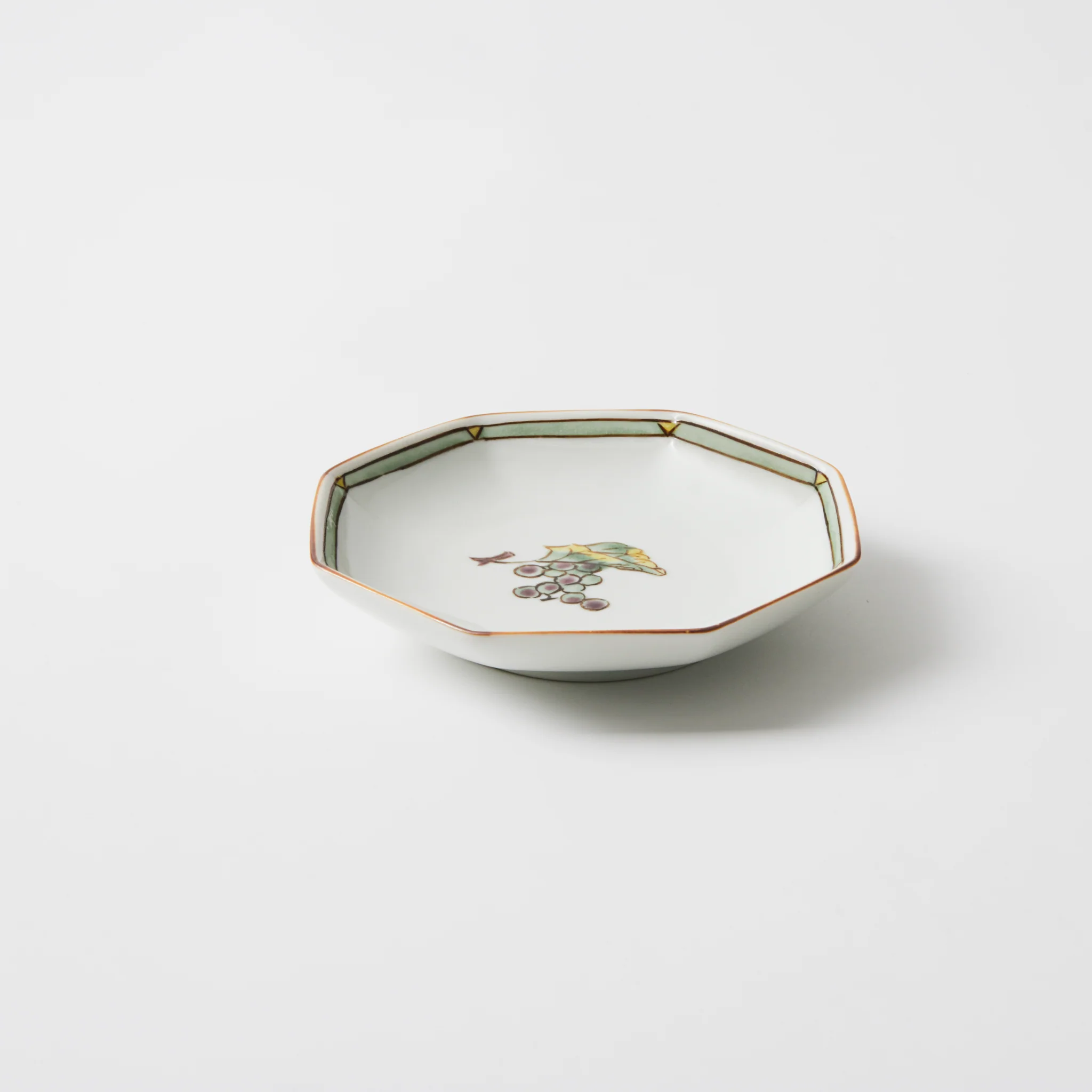 Set of 5 Fruit Patterned Octagonal Plates - Image 10