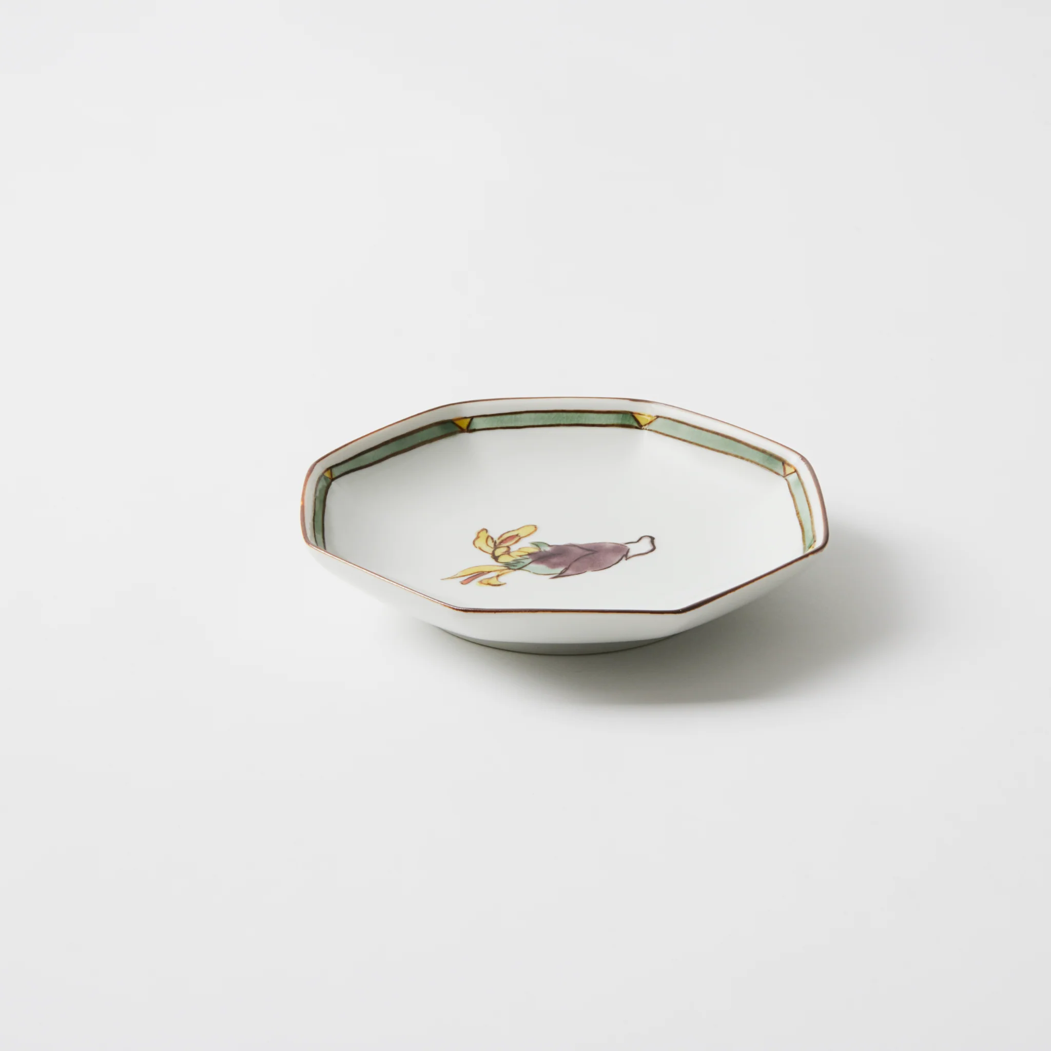 Set of 5 Fruit Patterned Octagonal Plates - Image 12