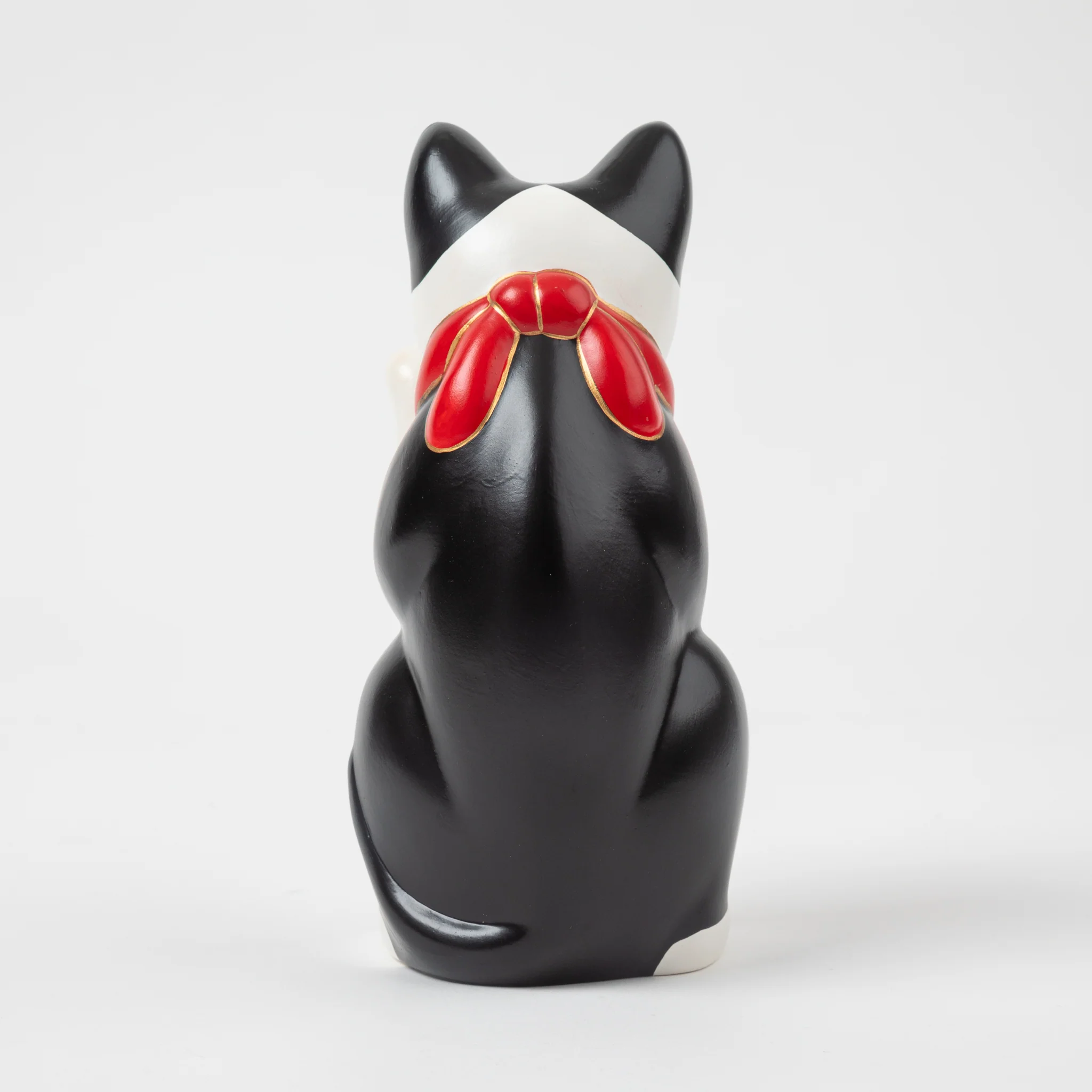 Seto Speckled Left Handed Maneki Neko - Image 3