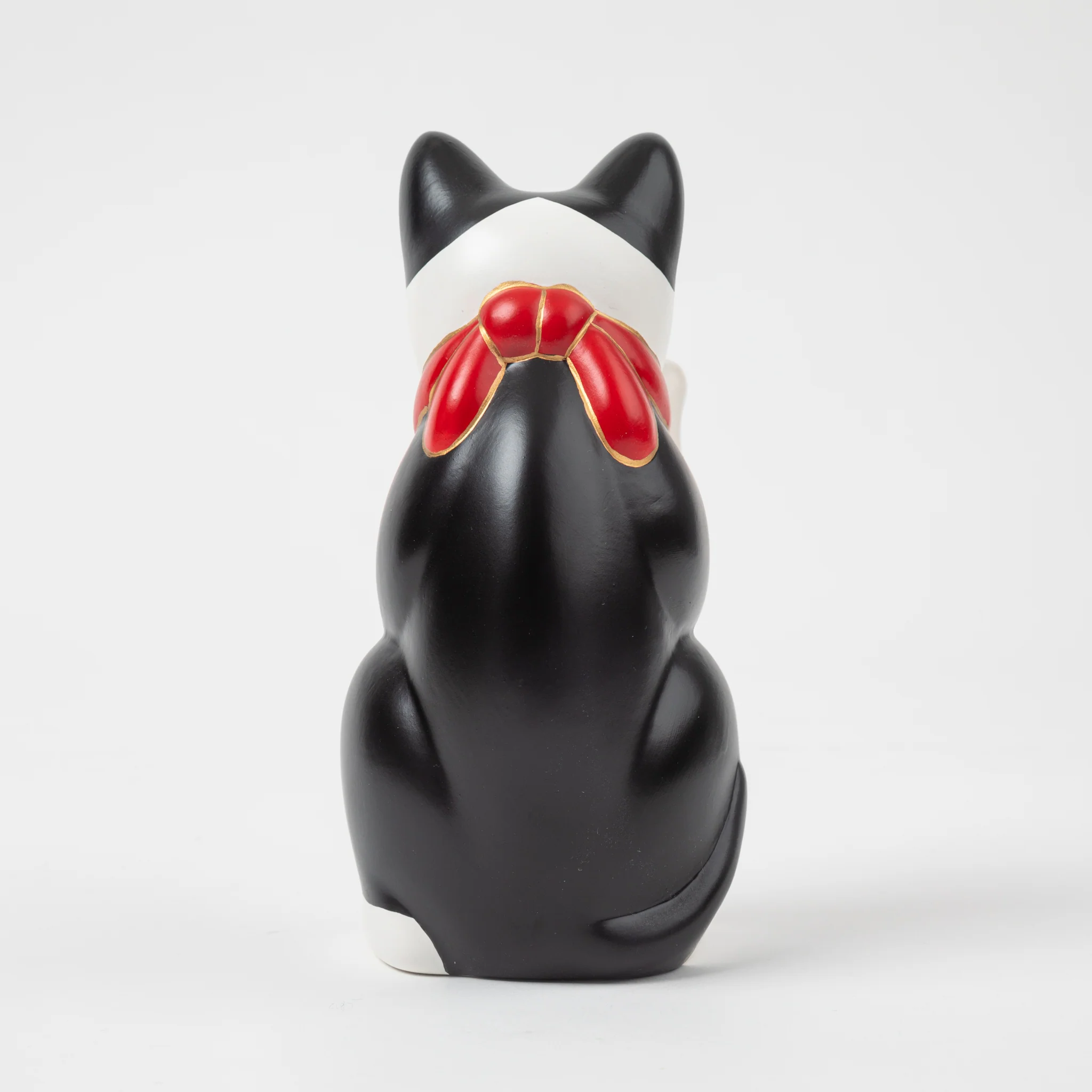 Seto Speckled Right Handed Maneki Neko - Image 4