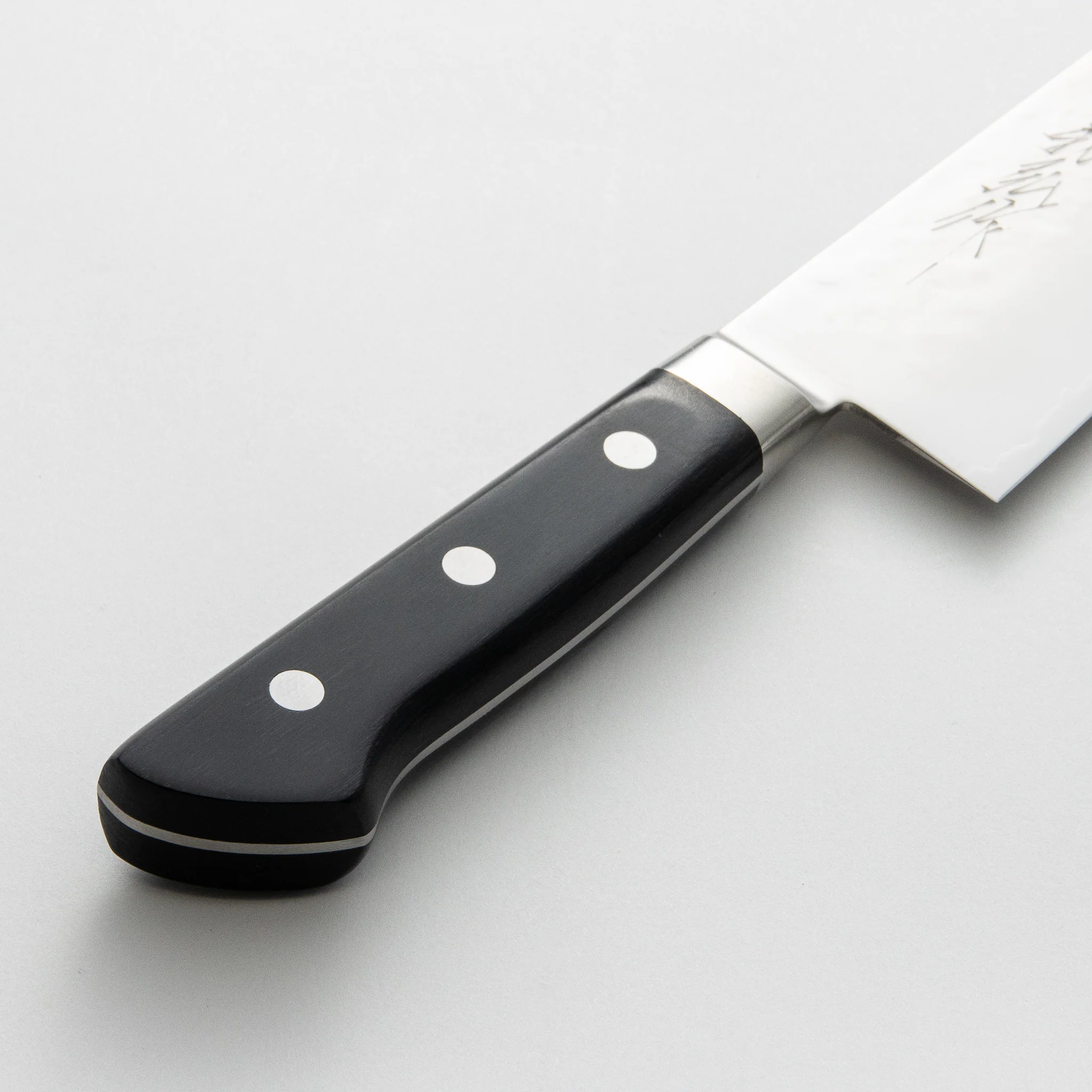 Yamawaki VG5 Gold Clad Tsuchime Chef Knife - Image 3
